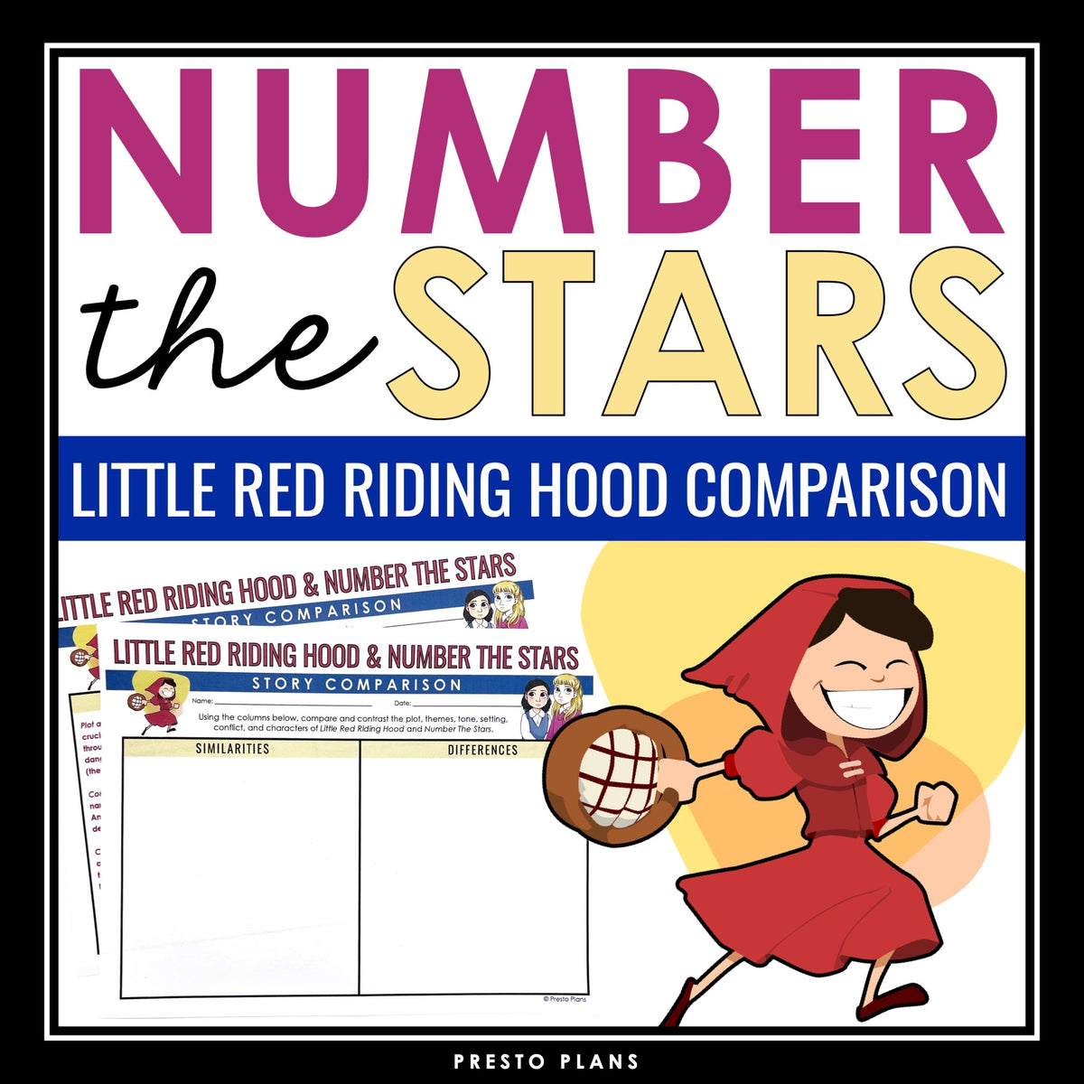 Number the Stars Assignment - Red Riding Hood Comparison