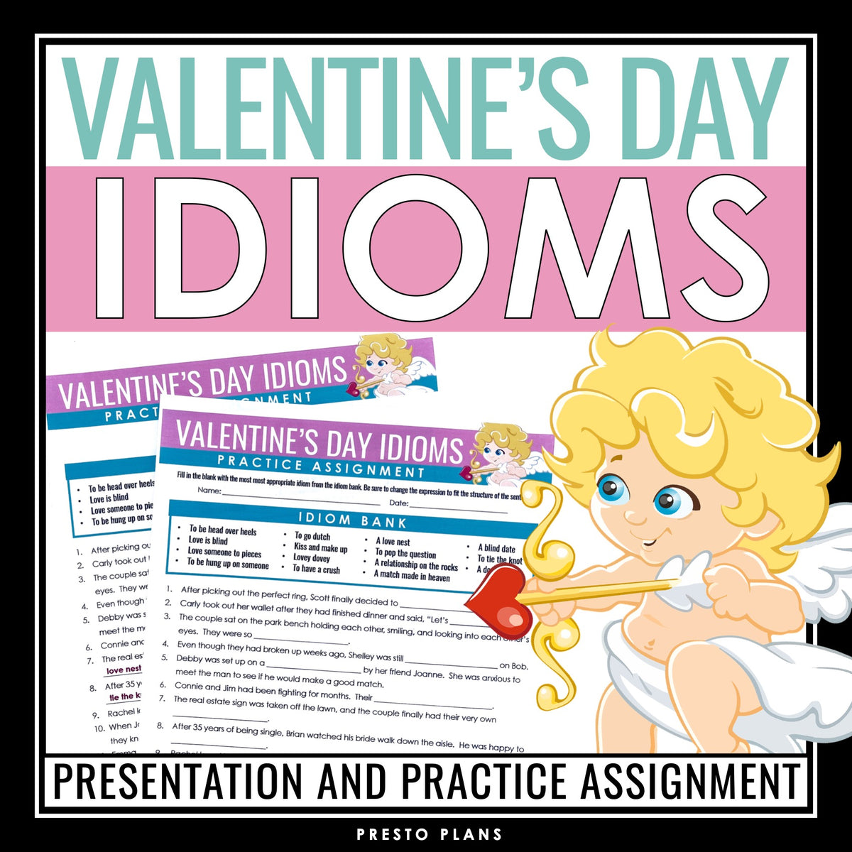 valentines day idioms