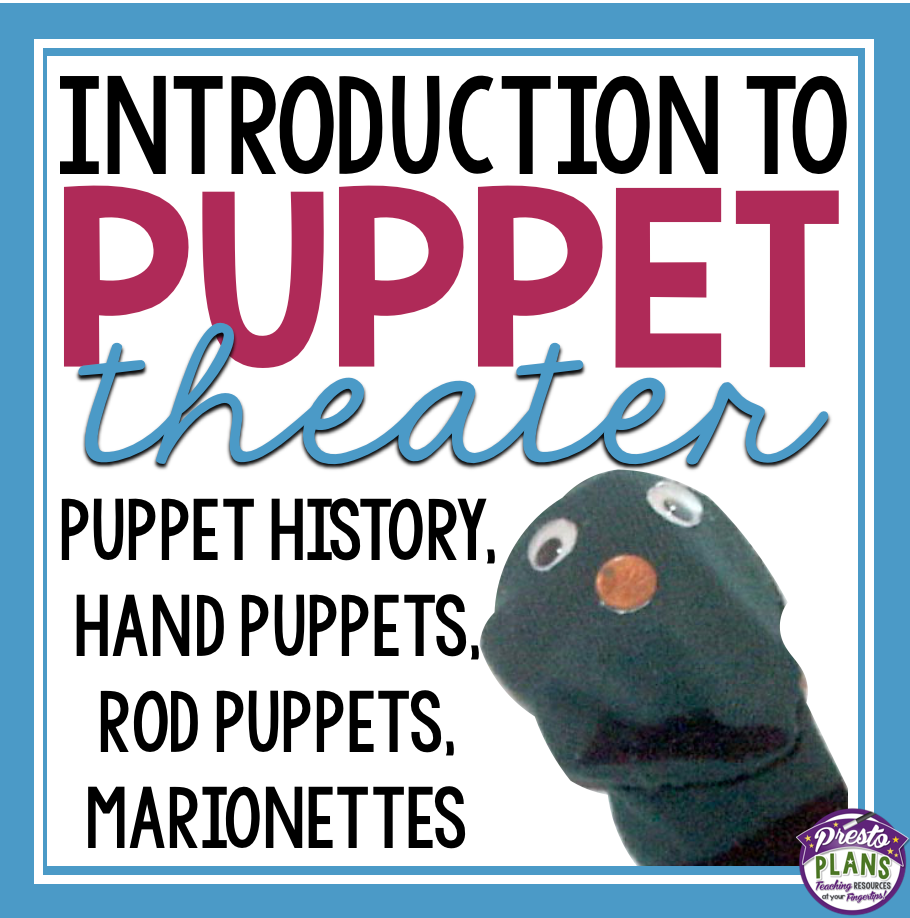 PUPPET THEATER PRESENTATION – Presto Plans