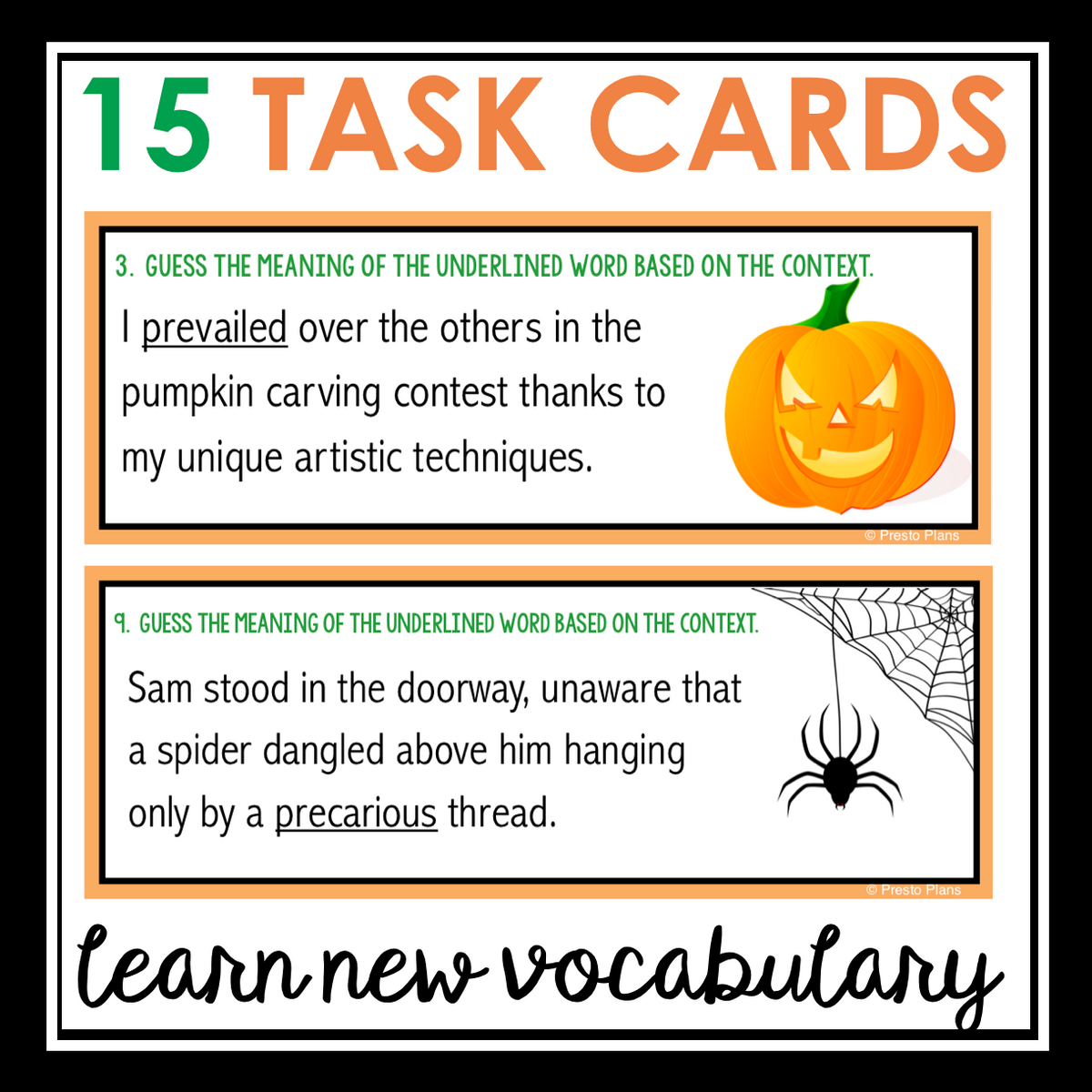 Halloween Task Box Activities · Mrs. P's Specialties