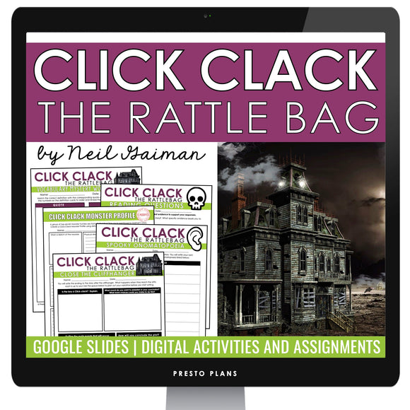 Click Clack the Rattlebag by Neil Gaiman - Digital Short Story Resources