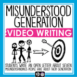 Creative Writing Assignment - My Generation Open Letter Writing - Video Intro