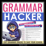 Grammar Worksheet Assignment - Editing Grammar and Punctuation - Technology