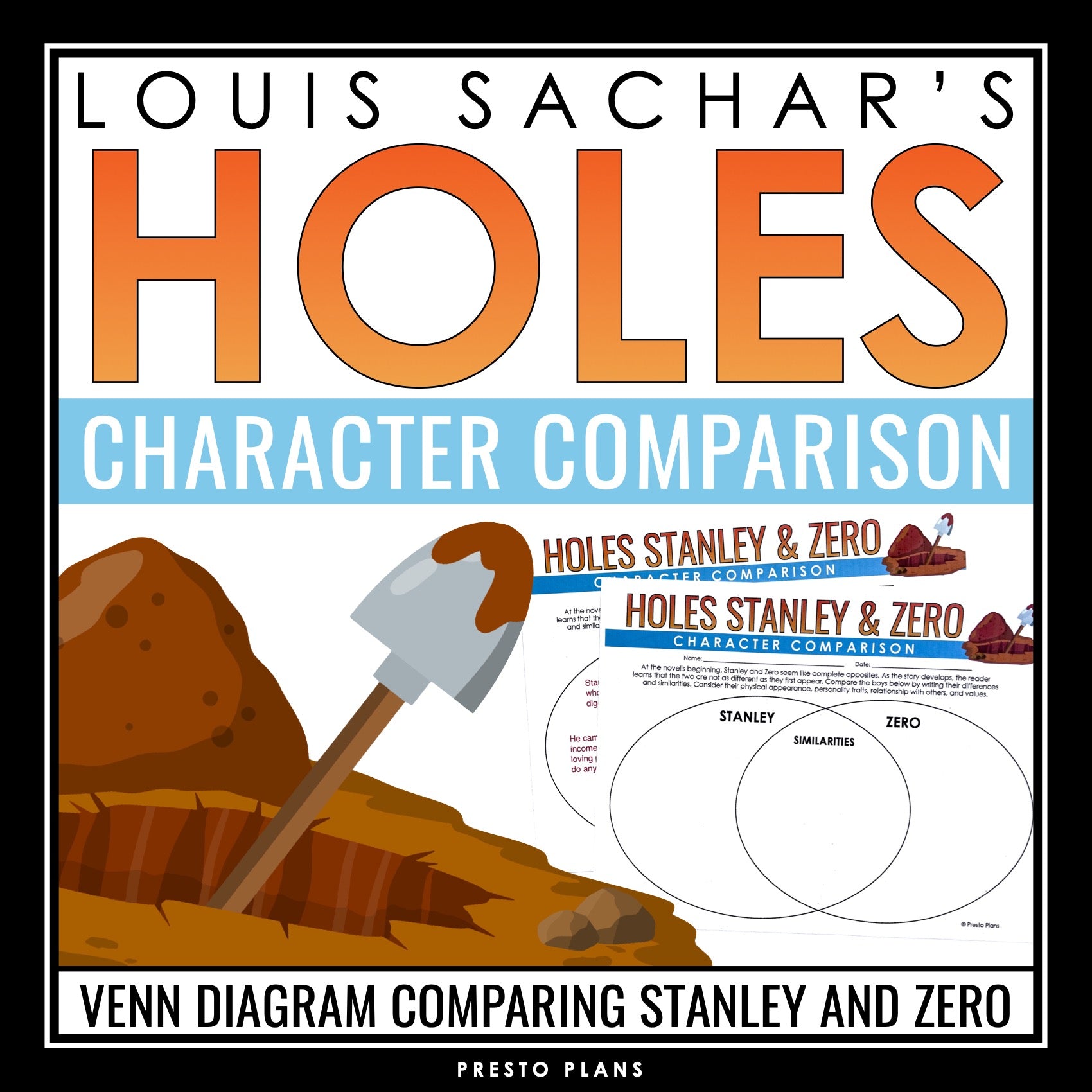 Holes Character Analysis Assignment - Comparing Stanley and Zero