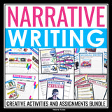 Narrative Writing Activities and Assignments - Creative Writing Resources Bundle