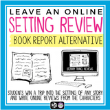 Setting Assignment - Write a Review - Novel or Short Story Book Report Project