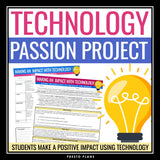 Creative Project - Making an Impact and Positive Change with Technology