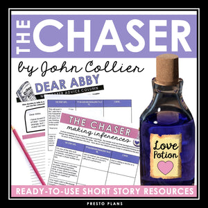 The Chaser by John Collier - Short Story Unit Slides, Assignments, Activities