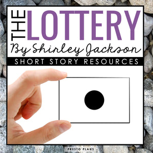 The Lottery by Shirley Jackson - Short Story Slides, Assignments, and Activities