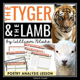 The Tyger and The Lamb by William Blake - Poetry Presentation & Assignments