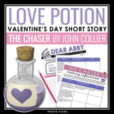 Valentine's Day Short Story - The Chaser by John Collier Slides and Activities