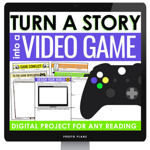 Short Story Novel Assignment - Turn a Story into a Video Game Project - Digital