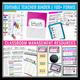 Back to School Bundle - Teacher Binder, Posters, Slides, Classroom Management