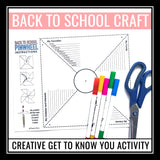 Back to School All About Me Activity - Creative First Day Pinwheel Craft