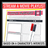 Character Analysis Assignment For Any Novel or Short Story - Movie Playlist