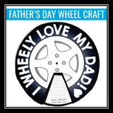 Father's Day Activity -  Interactive Wheel Craft Assignment for Father's Day