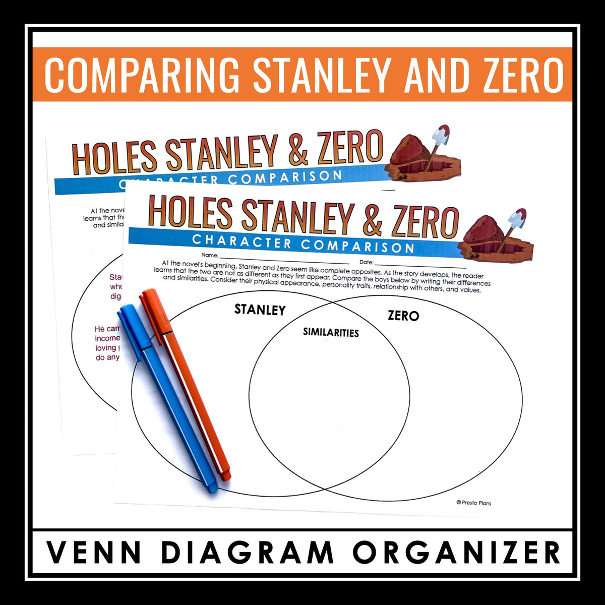 Holes Character Analysis Assignment - Comparing Stanley and Zero - Lou ...