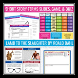 Short Story Unit Plan - Slides, Assignments, & Activities - Digital Print Bundle