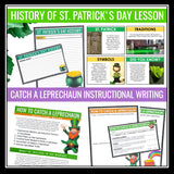 St. Patrick's Day Activities, Assignments Presentations, and Games Bundle