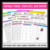 Substitute Teacher Binder - Forms, Templates, and Resources for Supply Teachers