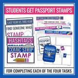 Back to School Stations Activity - Get to Know You, Goals, & Community Passport