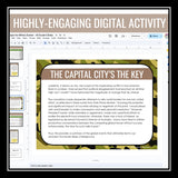 Capitalization Escape Room Bell Ringers - Digital Classroom Grammar Game