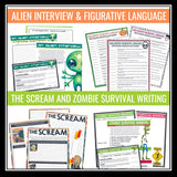 Halloween Reading and Writing Activities and Assignments Creative Bundle