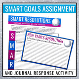 New Year's Resolutions Presentation & Assignments - New Year Goal Setting