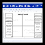 Sentence Types Escape Room Bell Ringers - Digital Sentence Structure Game