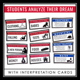 The Giver Activity - Dream Sharing Class Simulation Novel Interactive Activity