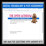 The Open Window by Saki - Digital Short Story Lesson, Assignments, & Activities