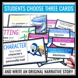 Narrative Writing Prompts - Creative Writing Story Starters - Story Elements