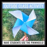 Back to School All About Me Activity - Creative First Day Pinwheel Craft