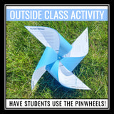 End of the Year Activity - Creative End of the Year Reflection Pinwheel Craft