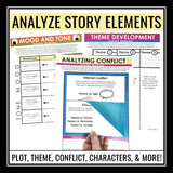 Interactive Notebook Assignments for Any Novel - Reading Foldable Activities