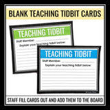 Teacher Bulletin Board Staff Room or Teachers' Lounge Display - Teaching Tips