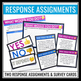 Discussion Activity - What Would You Do? Speaking Activity Prompt Cards