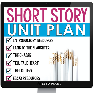 DIGITAL SHORT STORY UNIT PLAN