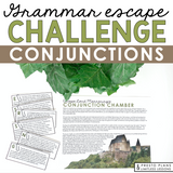 Coordinating Conjunctions Grammar Activity Escape Room Game, Slides, and Quiz