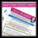 Poetry Analysis Using Song Lyrics Project - Teaching Poetry with Music