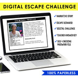 Inference Crime Scene Digital Reading Inferencing Activity and Presentation